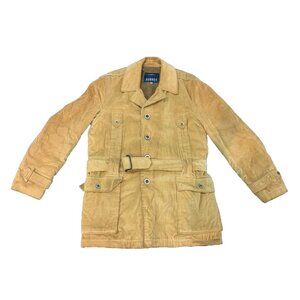 Hugger Vintage Car Coat Jacket 1960's Corduroy Wool San Francisco